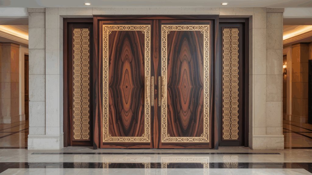 Premium Glossy Veneer Door