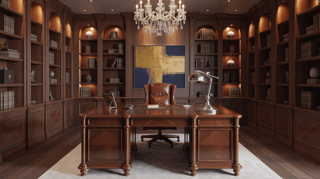 Luxury Study Room with Premium Finishes