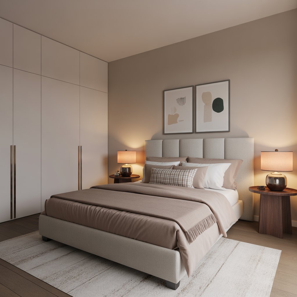 Modern Cozy Guest Bedroom