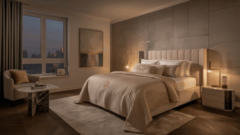 Modern Luxury Master Bedroom