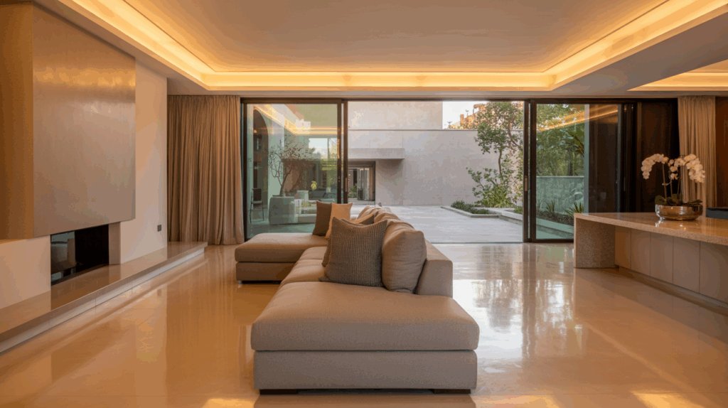 Modern Turnkey Living Room Design