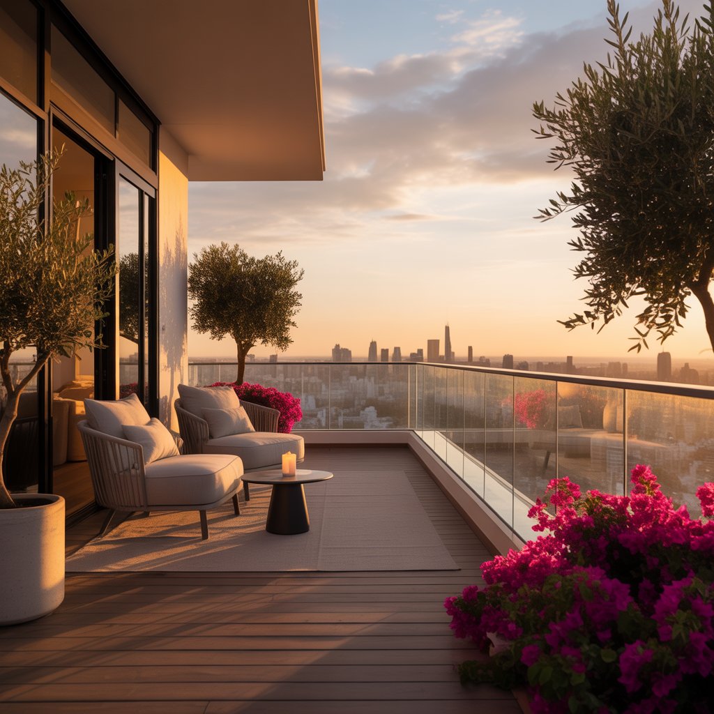 Modern Urban Balcony