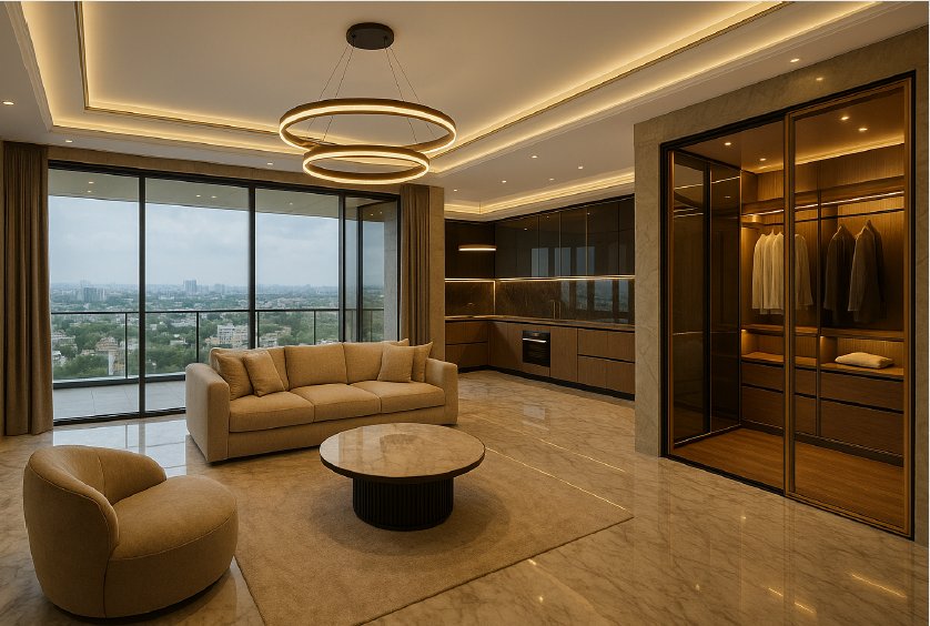 Portfolio- The Grand Pent House Bhubaneswar-R-Angle