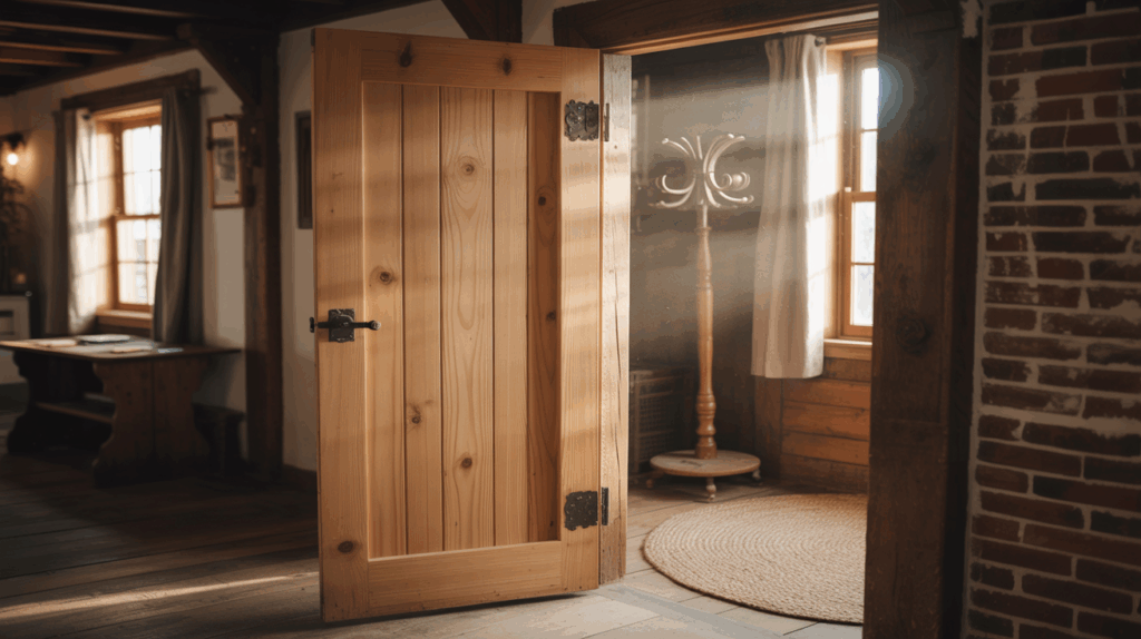 Rustic Farmhouse Solid Wood Door