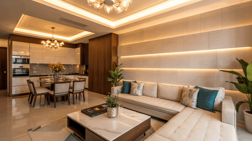 Ultra-Modern Luxury 4BHK Interior