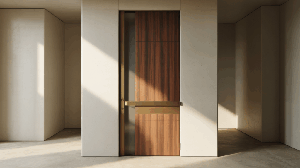 Veneer Door with Glass Insert