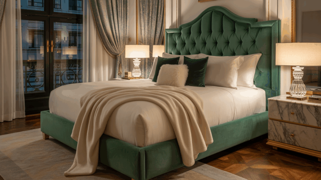 Turn your bedroom into a sanctuary of luxury and comfort.