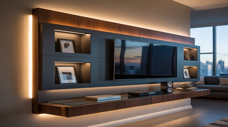 Modern living starts with a TV unit designed to impress
