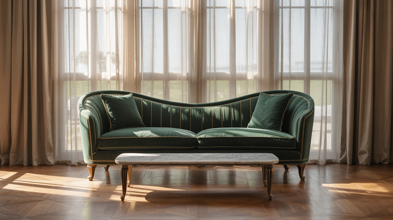 Sit back, relax, and let your living space shine with elegance