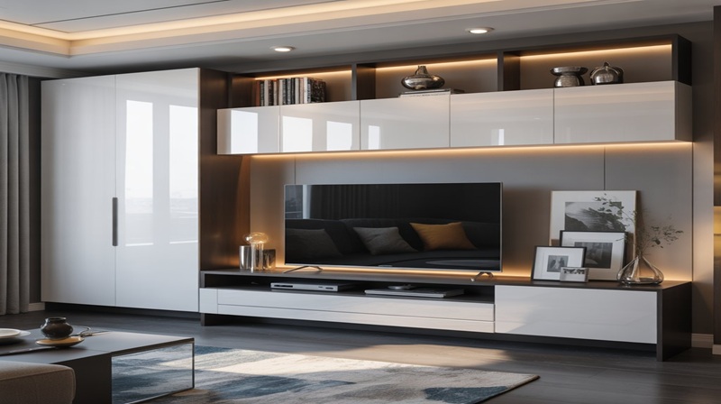 Style meets function – a TV unit that elevates your living room.