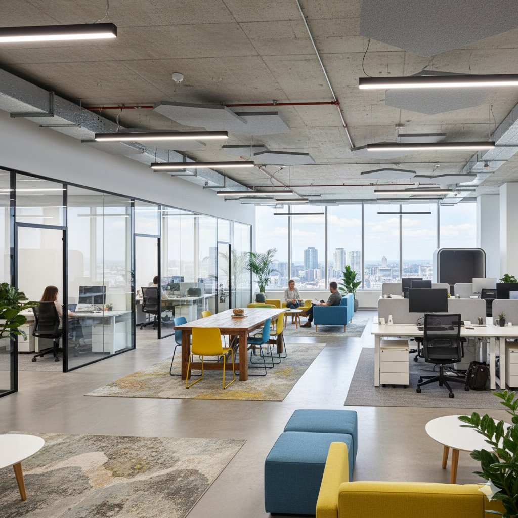 Hybrid Office Layout Designs in Bhubaneswar