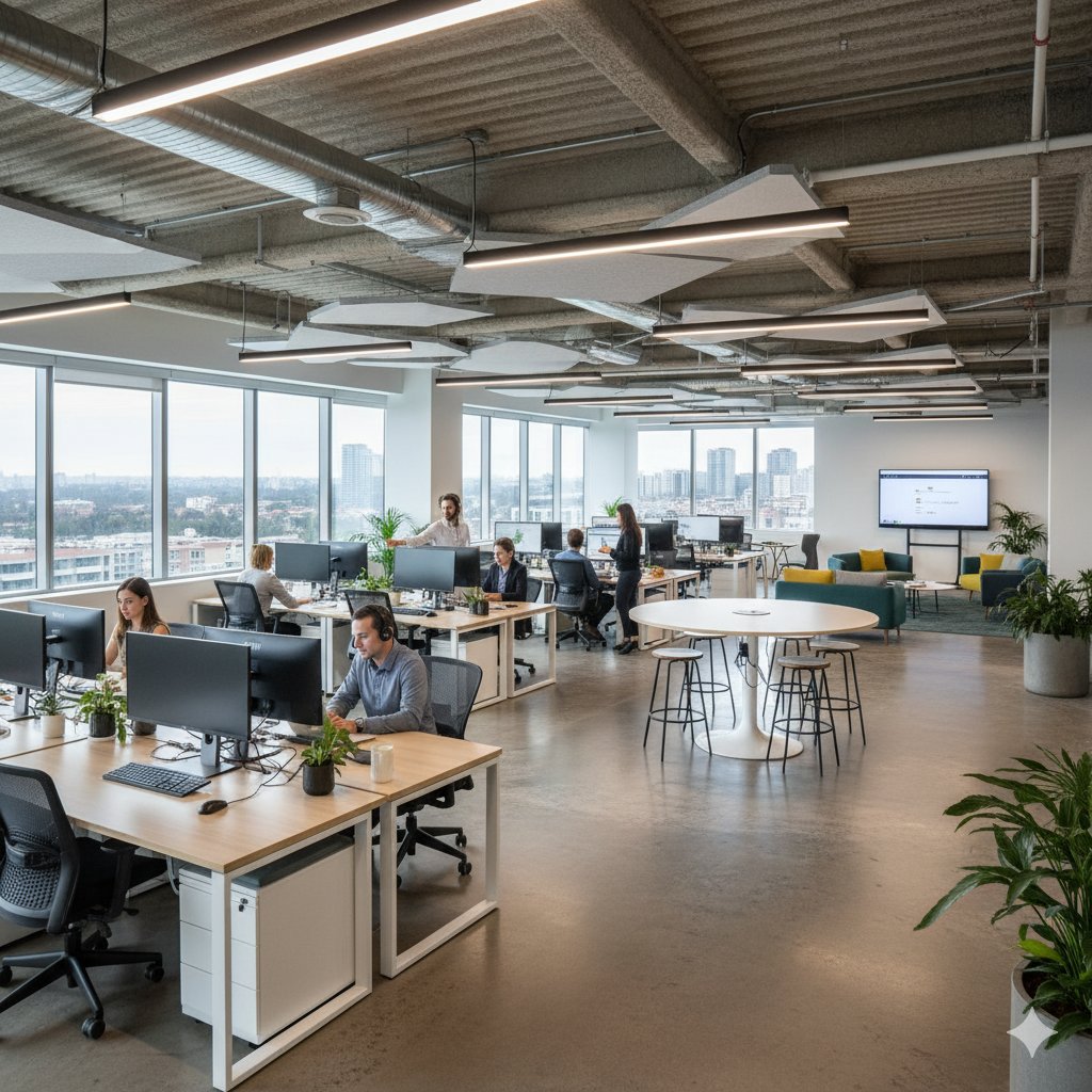 Open-Plan Office Designs in Bhubaneswar