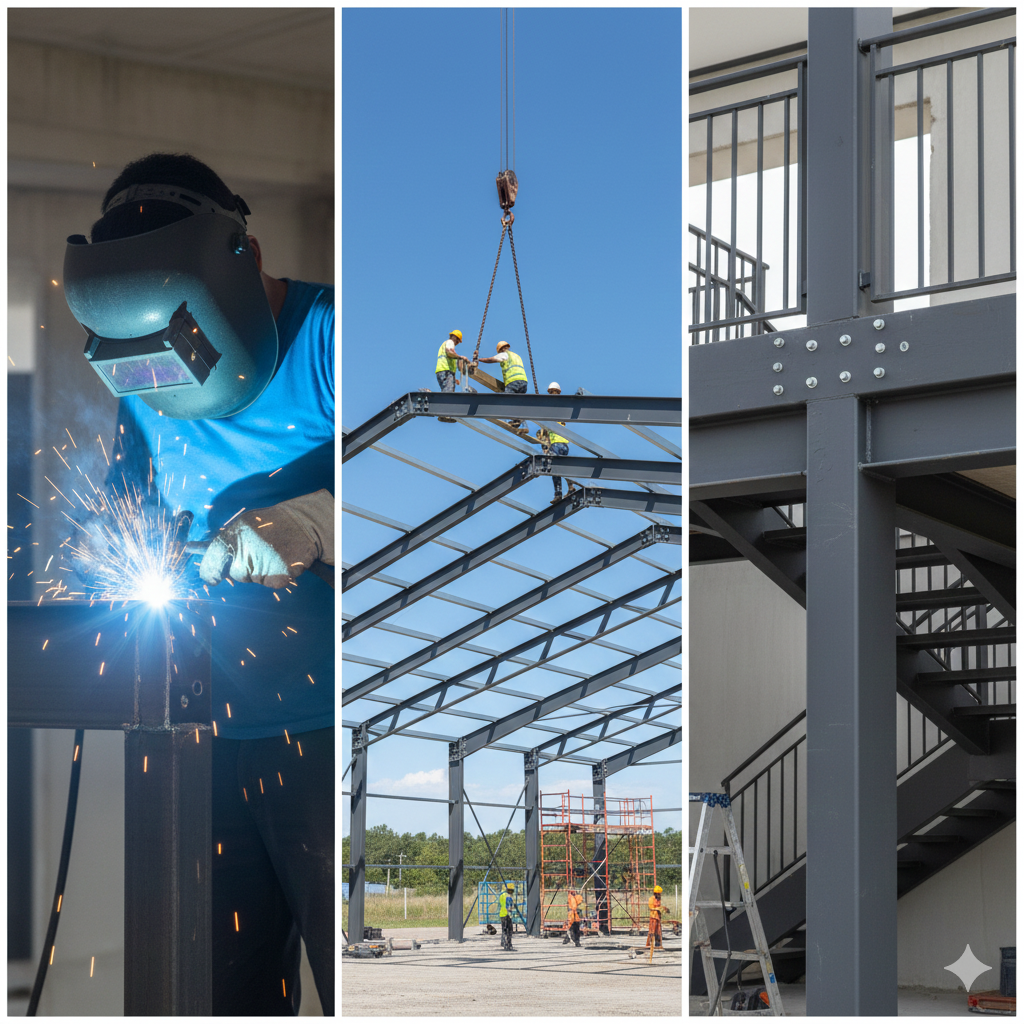 Structural fabrication and steel work services in Bhubaneswar