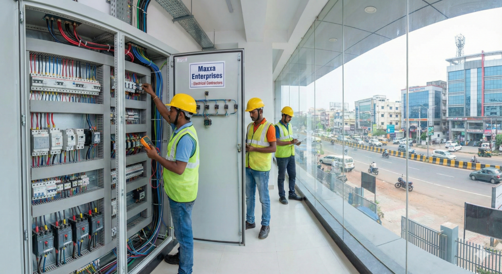 Commercial Panel Installation work in Bhubaneswar