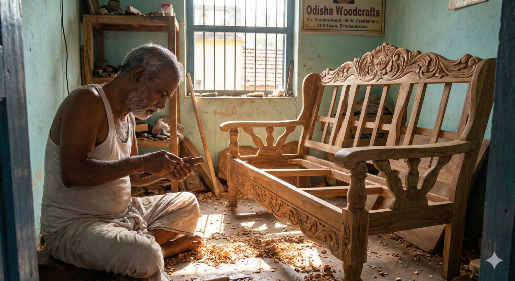 Master Carver's Workshop-sofa seating in Bhubaneswar