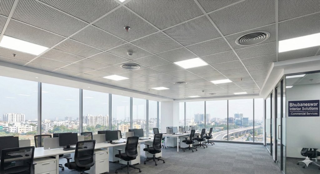 The Corporate Grid false ceiling in Bhubaneswar