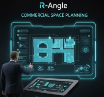 commercial space planning console unit