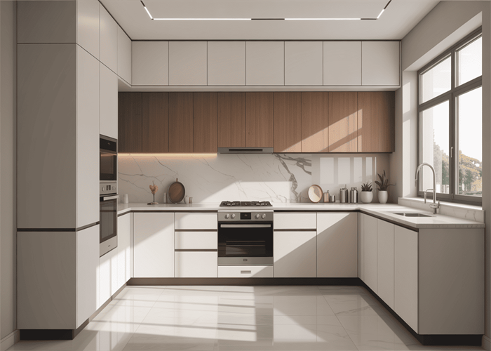 Modular Kitchen-Luxury Island Kitchen