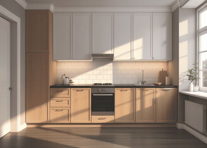 Modular Kitchen-Modern Parallel