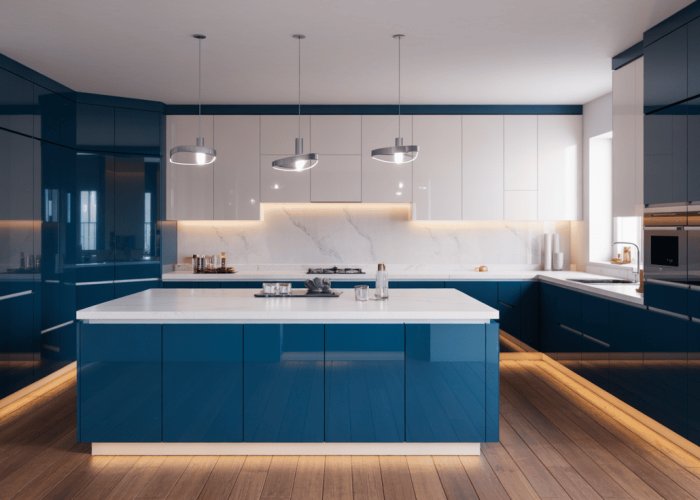 l-shaped kitchen in Odisha