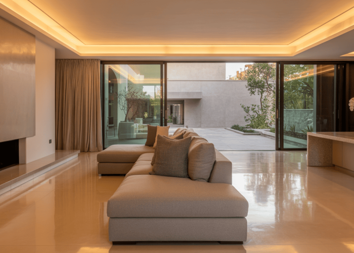 Modern Turnkey Living Room Design