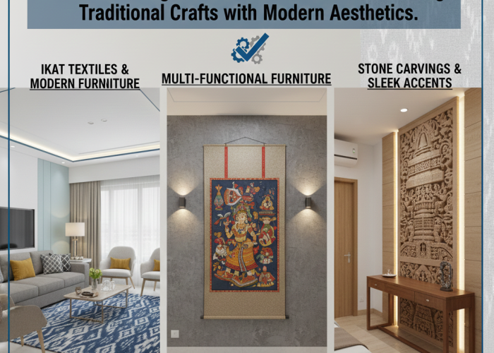 The Rise of Odia Heritage Fusion: How Interior Designers in Bhubaneswar are Blending Traditional Crafts with Modern Aesthetics