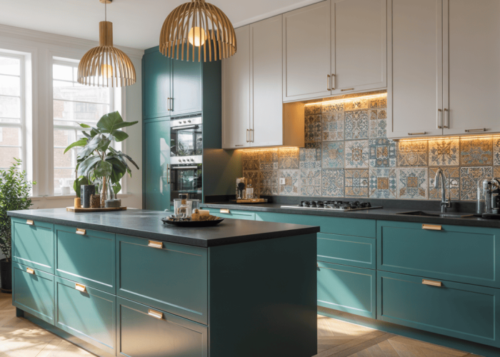 island kitchen in Odisha